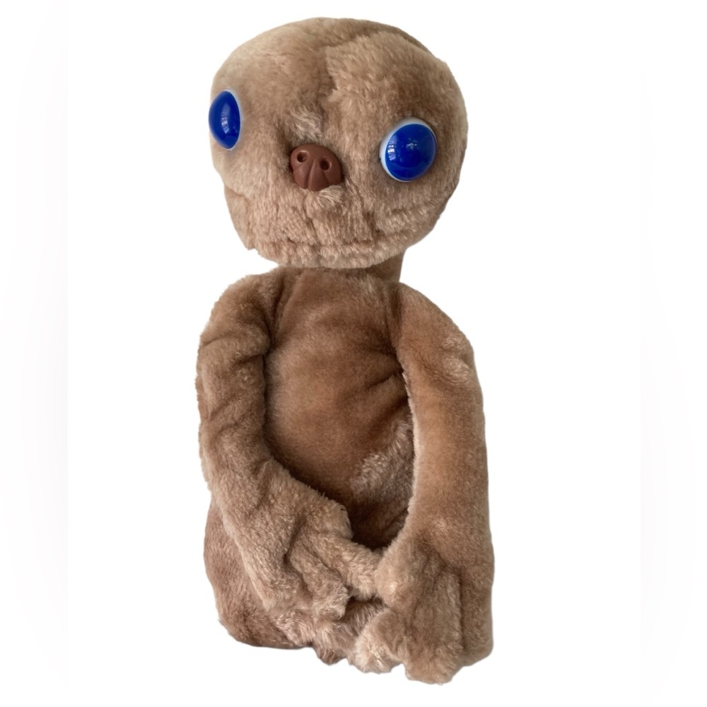VTG 1982 Showtime ET Extra Terrestrial 12” Plush Handmade Korea.